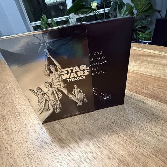 STAR WARS Trilogy IV V VI  Bonus 4-Disc Widescreen DVD Remastered Silver Box Set - Picture 8 of 11